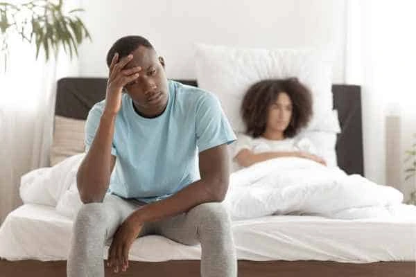 Man upset about ED symptoms Kensal Town