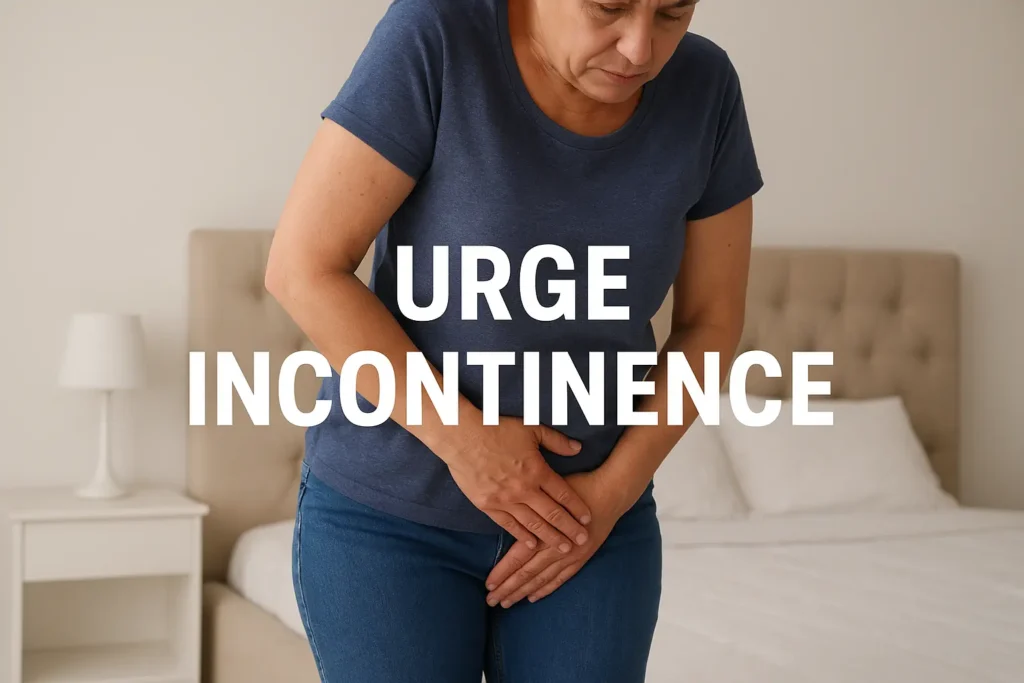 how to manage urge incontinence Kensal Town symptoms
